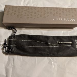 Silpada dotted line necklace NIB $22